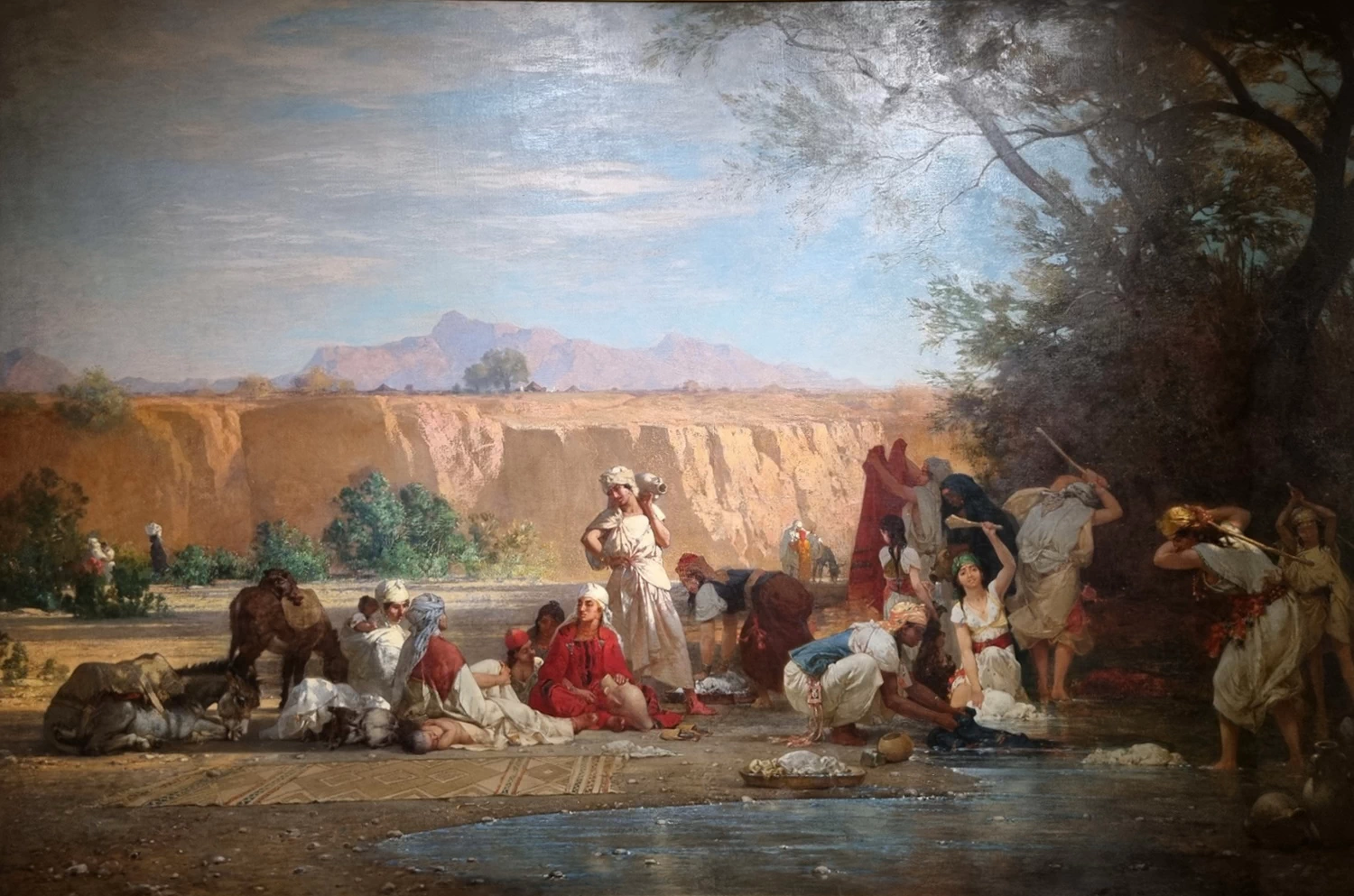 Le donne del Douar al fiume - Museo delle Belle Arti di Digione